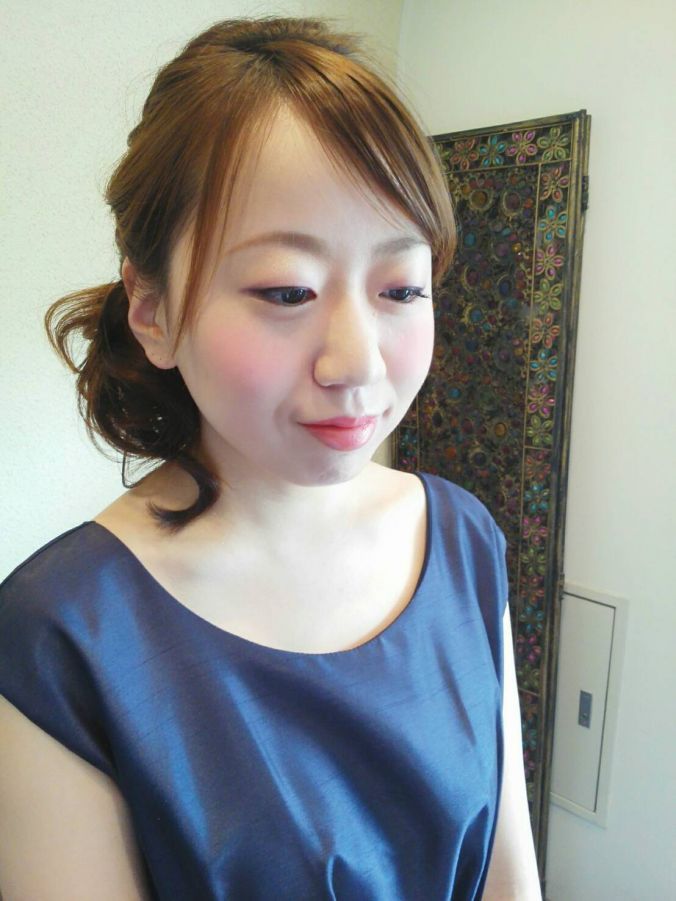 ラブリー結婚 式 メイク 美容 院 世界のすべての髪型