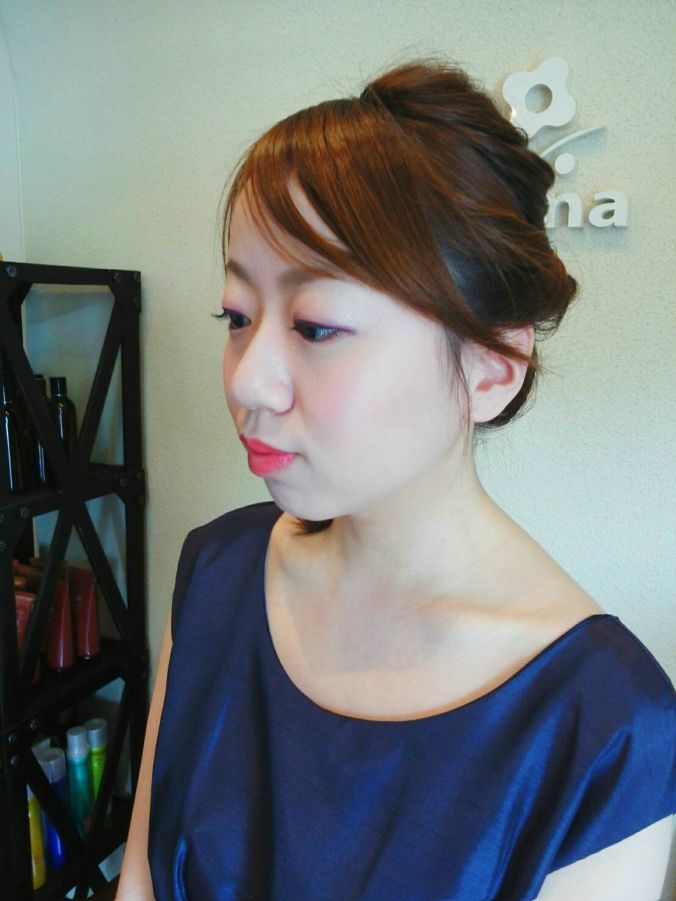 ラブリー結婚 式 メイク 美容 院 世界のすべての髪型
