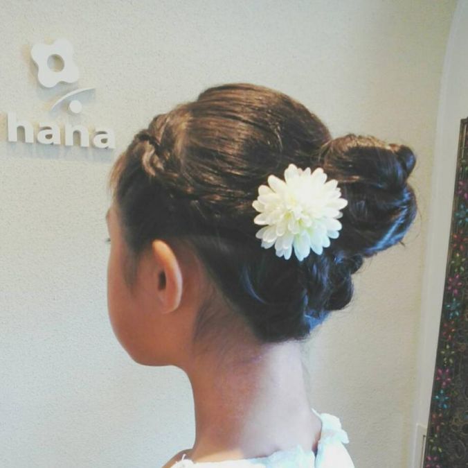 ヘアスタイル ピアノの発表会セット Hana 佐賀県 佐賀市のヘアサロン 美容室の検索 予約は佐賀 Be