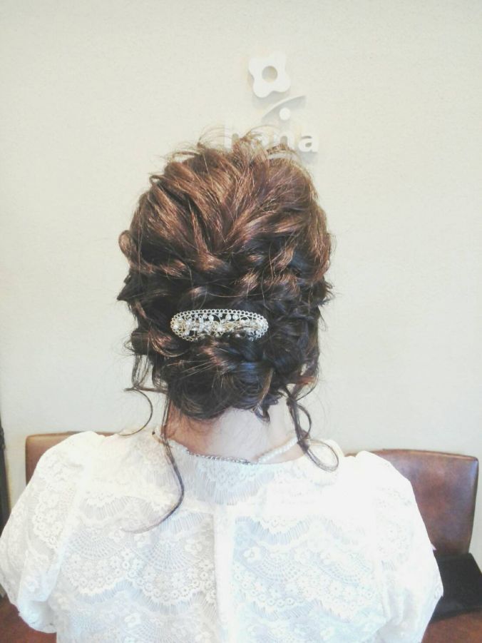 ヘアスタイル 結婚式ヘアアレンジ Hana 佐賀県 佐賀市のヘアサロン 美容室の検索 予約は佐賀 Be