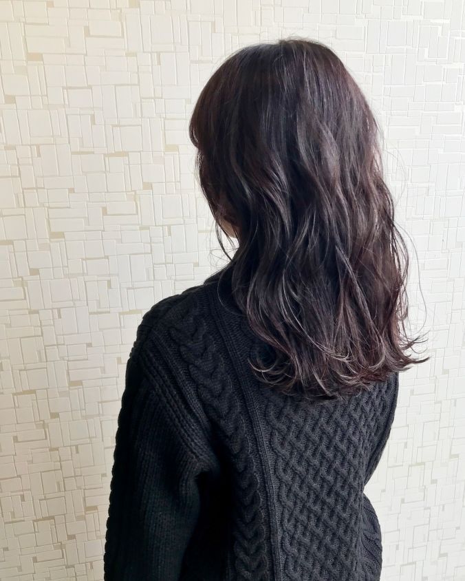 ヘアスタイル ダークラベンダー Glam Ash 佐賀県 佐賀市のヘアサロン 美容室の検索 予約は佐賀 Be
