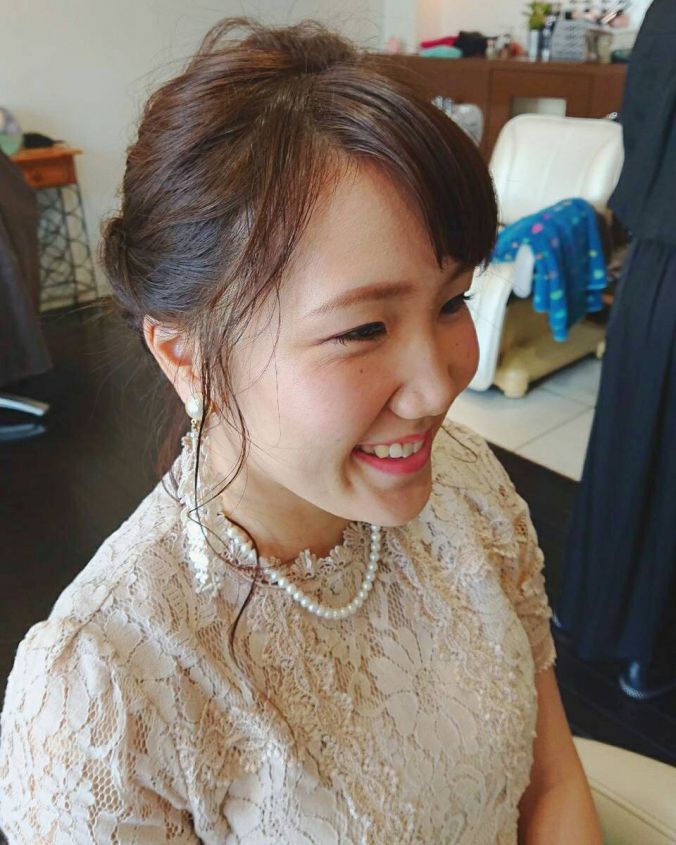 ヘアスタイル 結婚式お呼ばれメイク Hana 佐賀県 佐賀市のヘアサロン 美容室の検索 予約は佐賀 Be