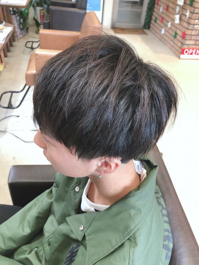 ヘアスタイル マッシュショート Hair Labo Aimer 佐賀県 唐津 ヘアスタイル マッシュショート Hair Labo Aimer 佐賀県 唐津
