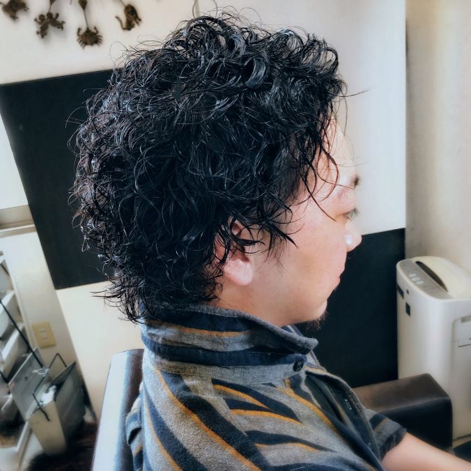 ヘアスタイル メンズパーマ Hair Labo Aimer 佐賀県 唐津市周辺のヘアサロン 美容室の検索 予約は佐賀 Be