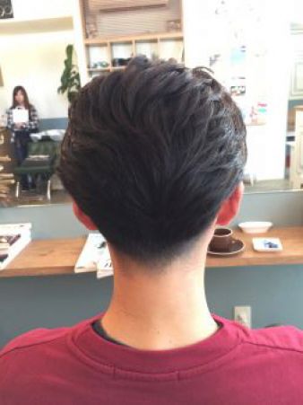 ヘアスタイル メンズ縮毛矯正 Hairdressing Haconiwa 佐賀県